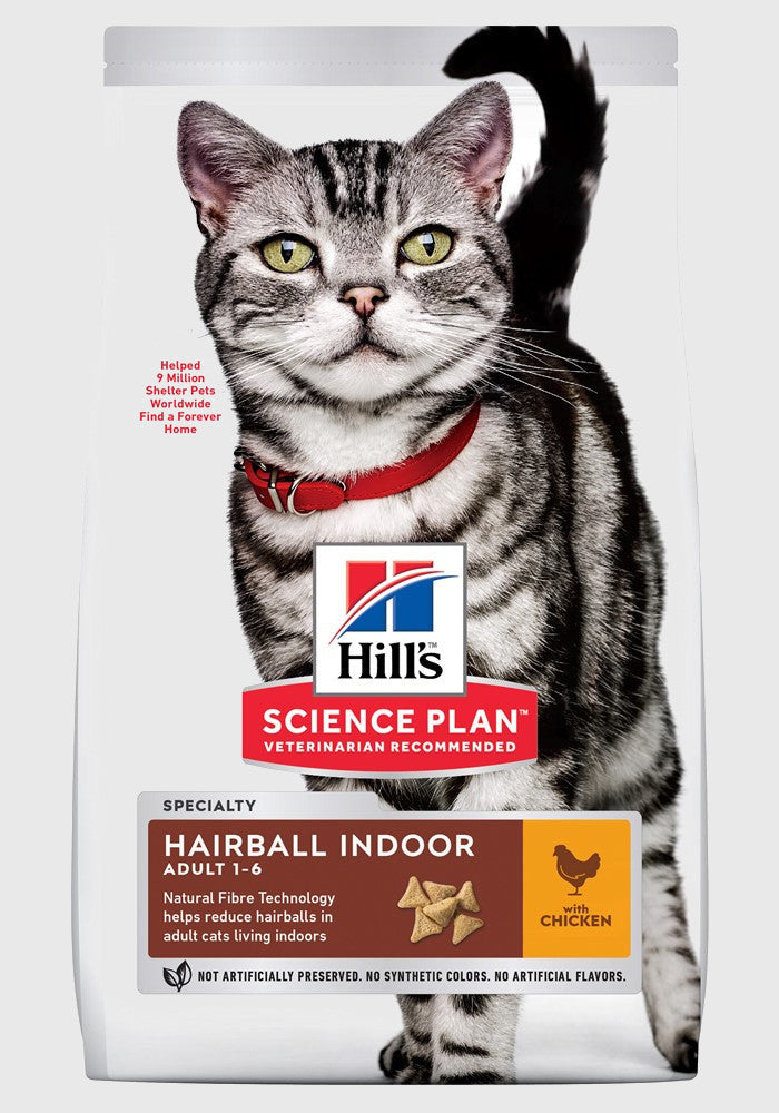 Hills Feline Mature Hairball Indoor Chicken 1.5kg