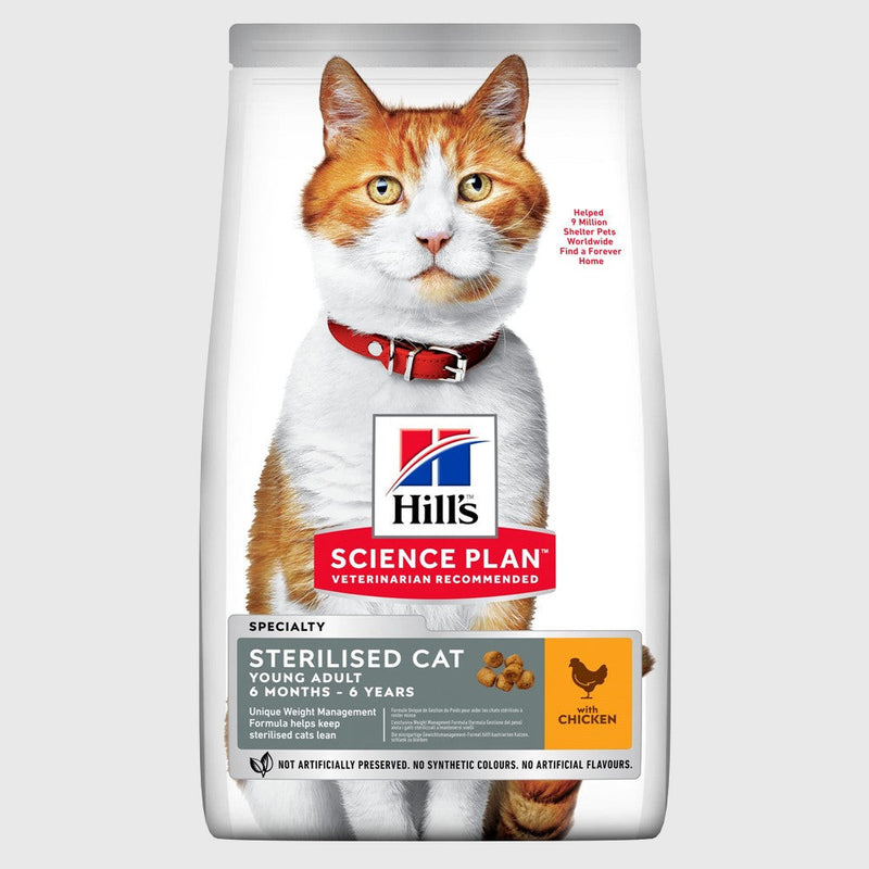 Hills Feline YoungAd Sterilised Chicken 7kg