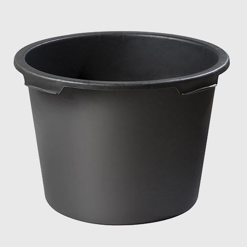 Plastbalja Rund 40l, Svart