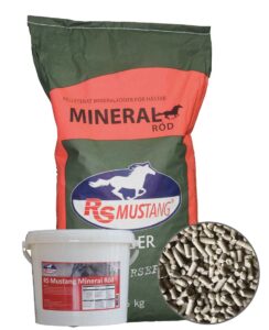 Rs Mustang Mineral röd 15kg