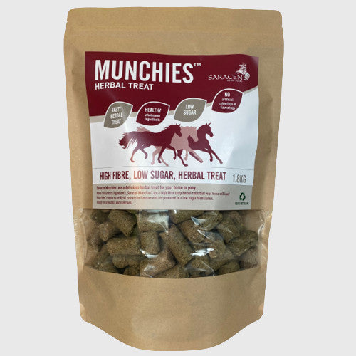 Saracen Hästgodis Munchies 1,8kg Örter