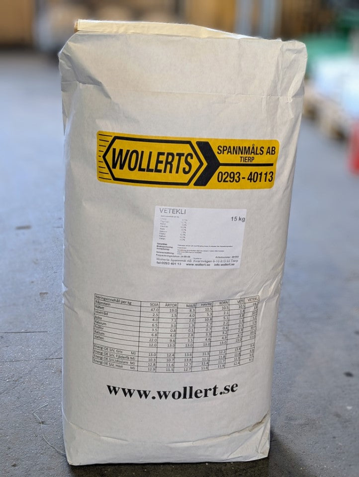Wollerts Vetekli 15kg