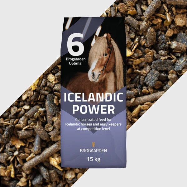 Brogaarden Foder Brogaarden Optimal 6- Icelandic Power 15kg