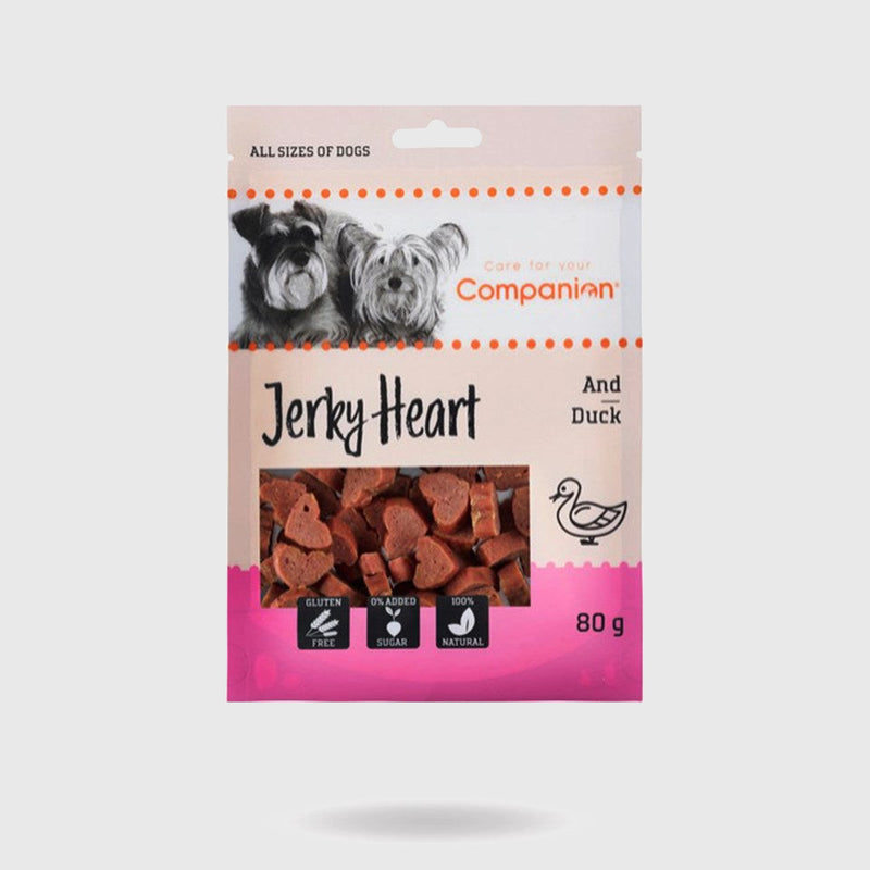 Companion Duck Jerky Heart 80 g