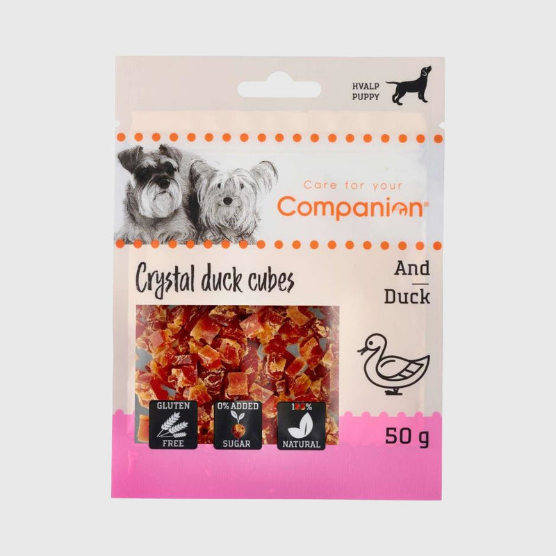 Companion Crystal Duck Cubes for puppy 50 g