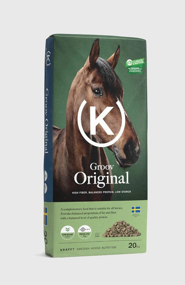 Krafft Groov Orginal 20 Kg - Greenfeedstallochfoder.se