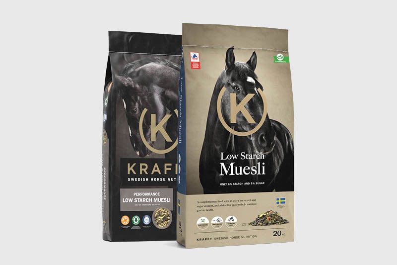KRAFFT Low Starch Muesli 20 kg - Greenfeedstallochfoder.se