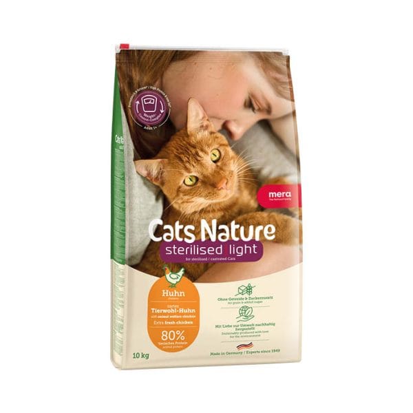 Mera 2 kg Mera Cats nature sterilised/light chicken