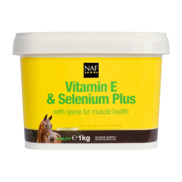 NAF Vitamin E, Selen & Lysin 1kg - Greenfeedstallochfoder.se
