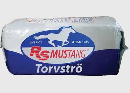 RS Mustang Stalltillbehör Bal RS Mustang Torvströ 300l