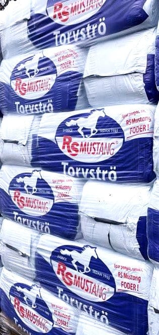 RS Mustang Stalltillbehör Pall (18st balar) RS Mustang Torvströ 300l