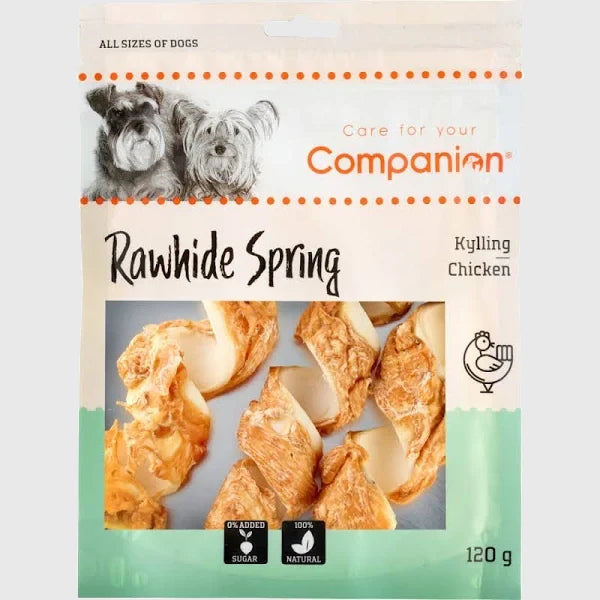 Companion Rawhide Chicken Springs, 110g