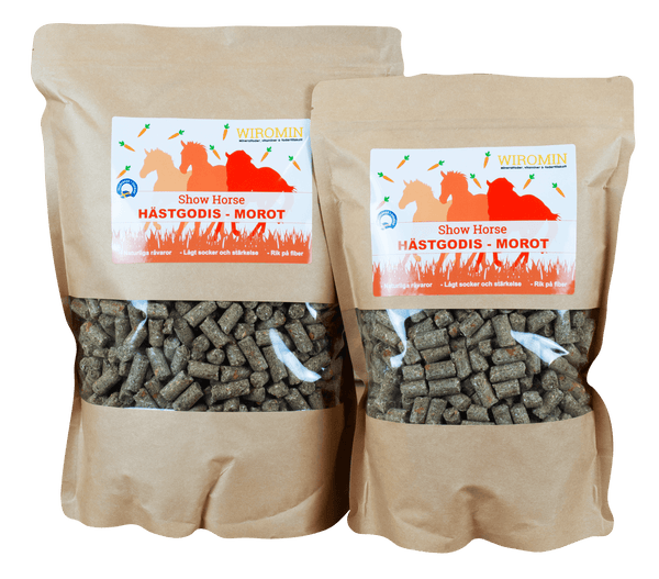 Show Horse Foder 1.5 Kg Show Horse Hästgodis Morot