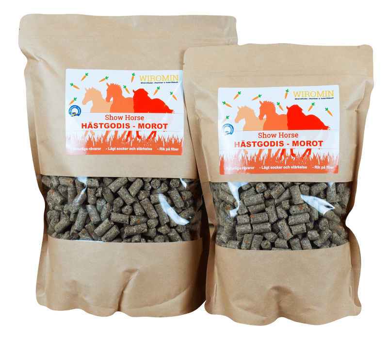 Show Horse Foder 1.5 Kg Show Horse Hästgodis Morot