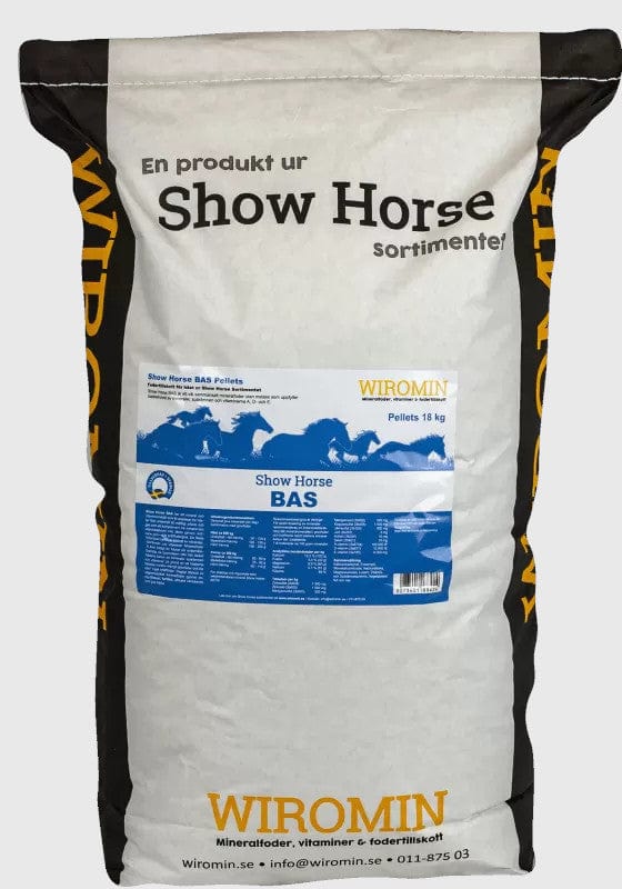 Show Horse kosttillskott 18 Kg Show Horse Bas pellets