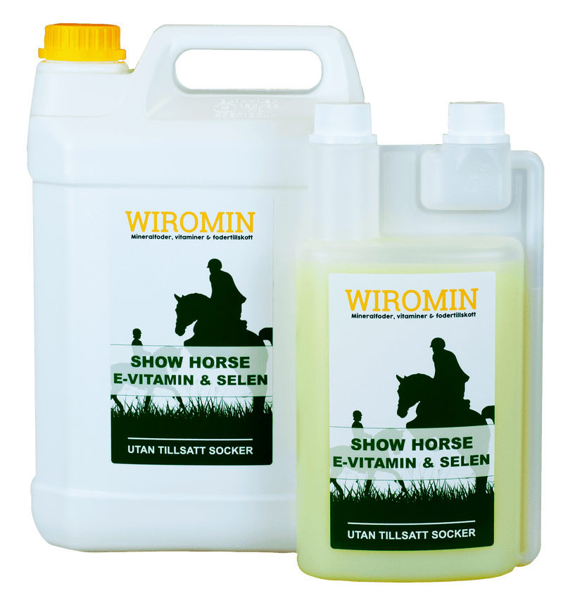 Show Horse kosttillskott Show Horse E-vitamin & Selen 1L