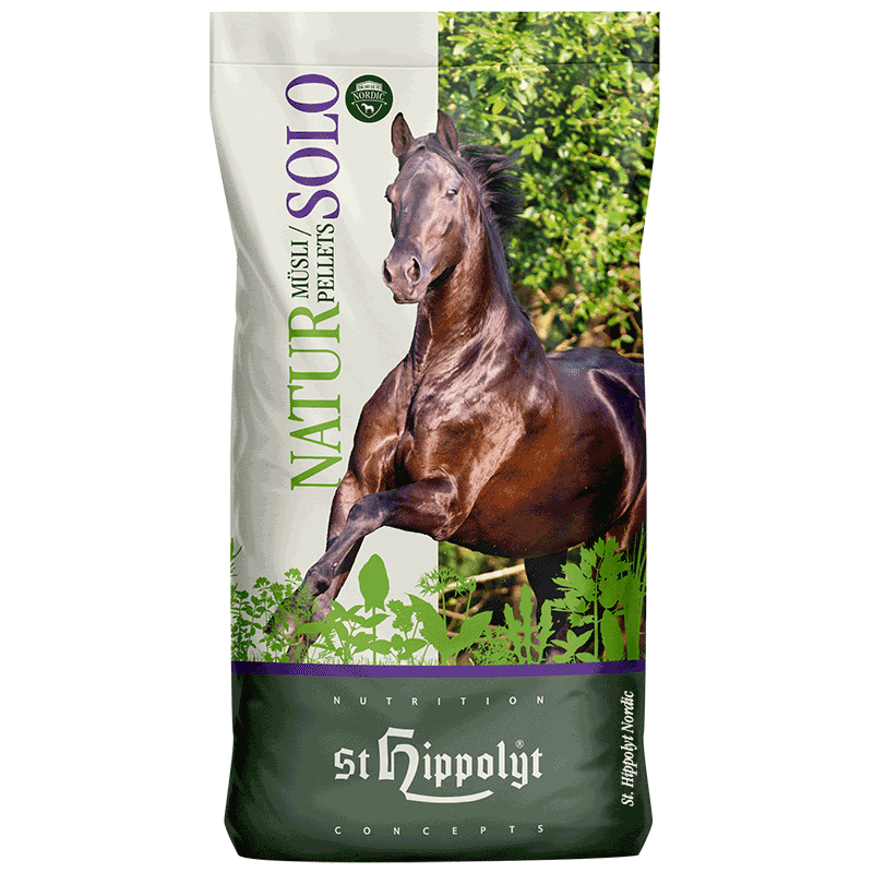 St Hippolyt Foder St Hippolyt Naturpellets Solo 18Kg
