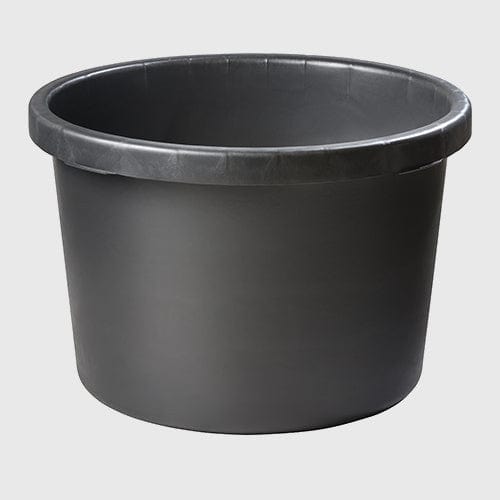 StallochFoder.se Plastbalja Rund 90L, Svart