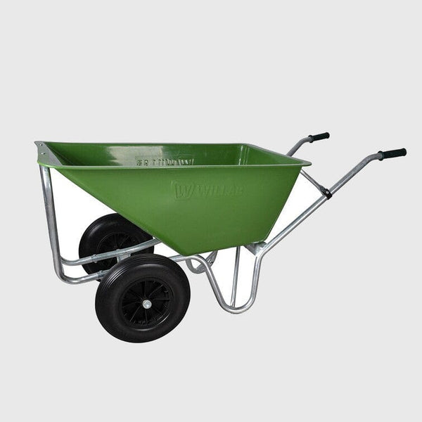 StallochFoder.se Stalltillbehör Skottkärra plast 160l grön