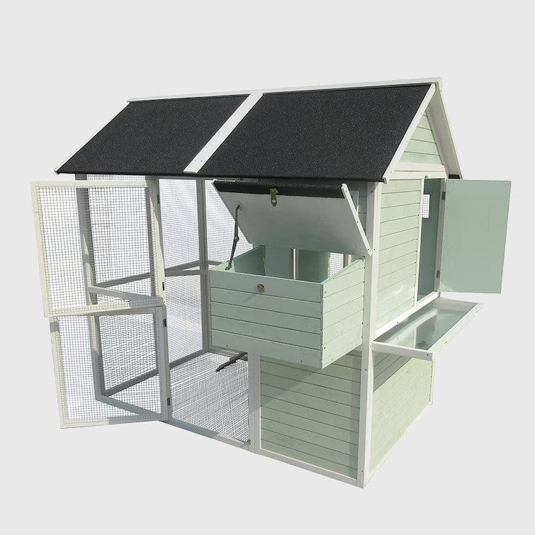 Willab Willab Hönshus Rakel grön, nät i botten