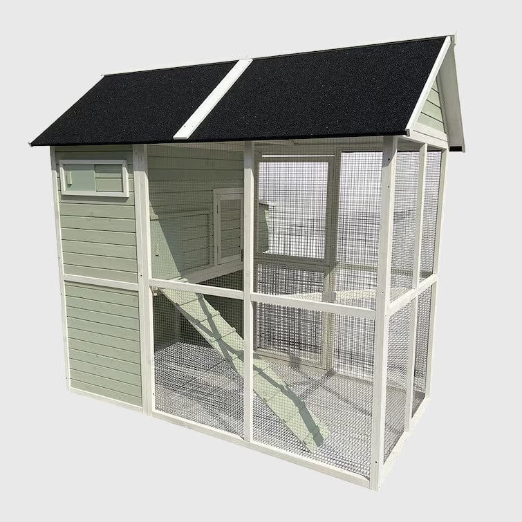 Willab Willab Hönshus Rakel grön, nät i botten