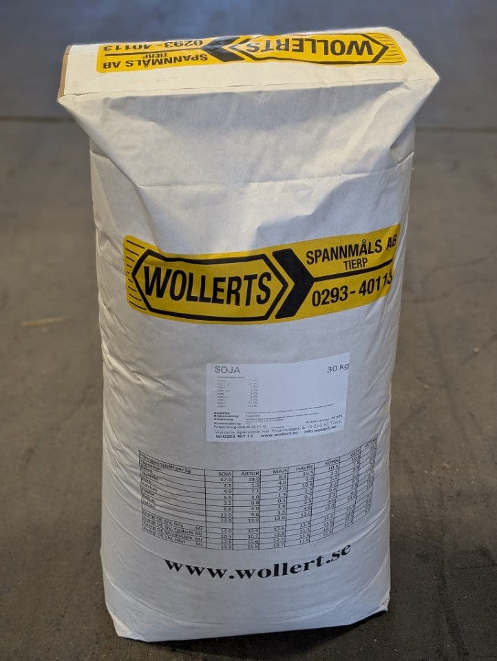 Wollerts kosttillskott 30 kg Wollerts Sojamjöl